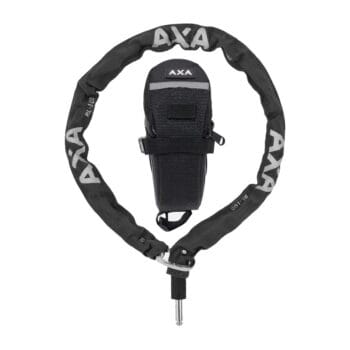 Axa ramlåskätting Plug-in RLC 100 cm + väska
