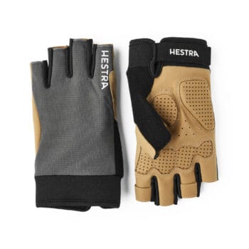 Hestra Bike Guard D3O Short - 5 finger Grey